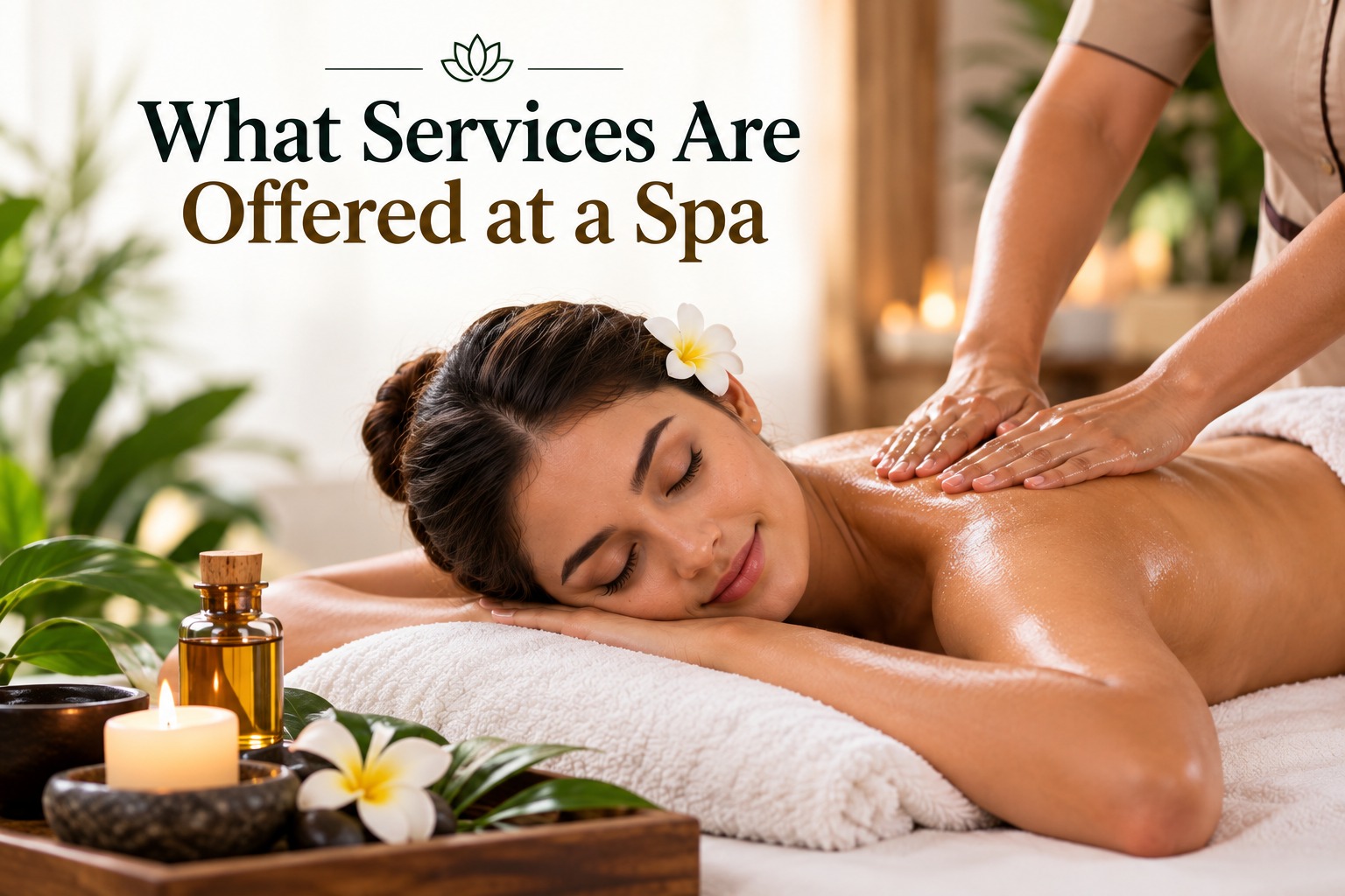 What Services Are Offered at a Spa
