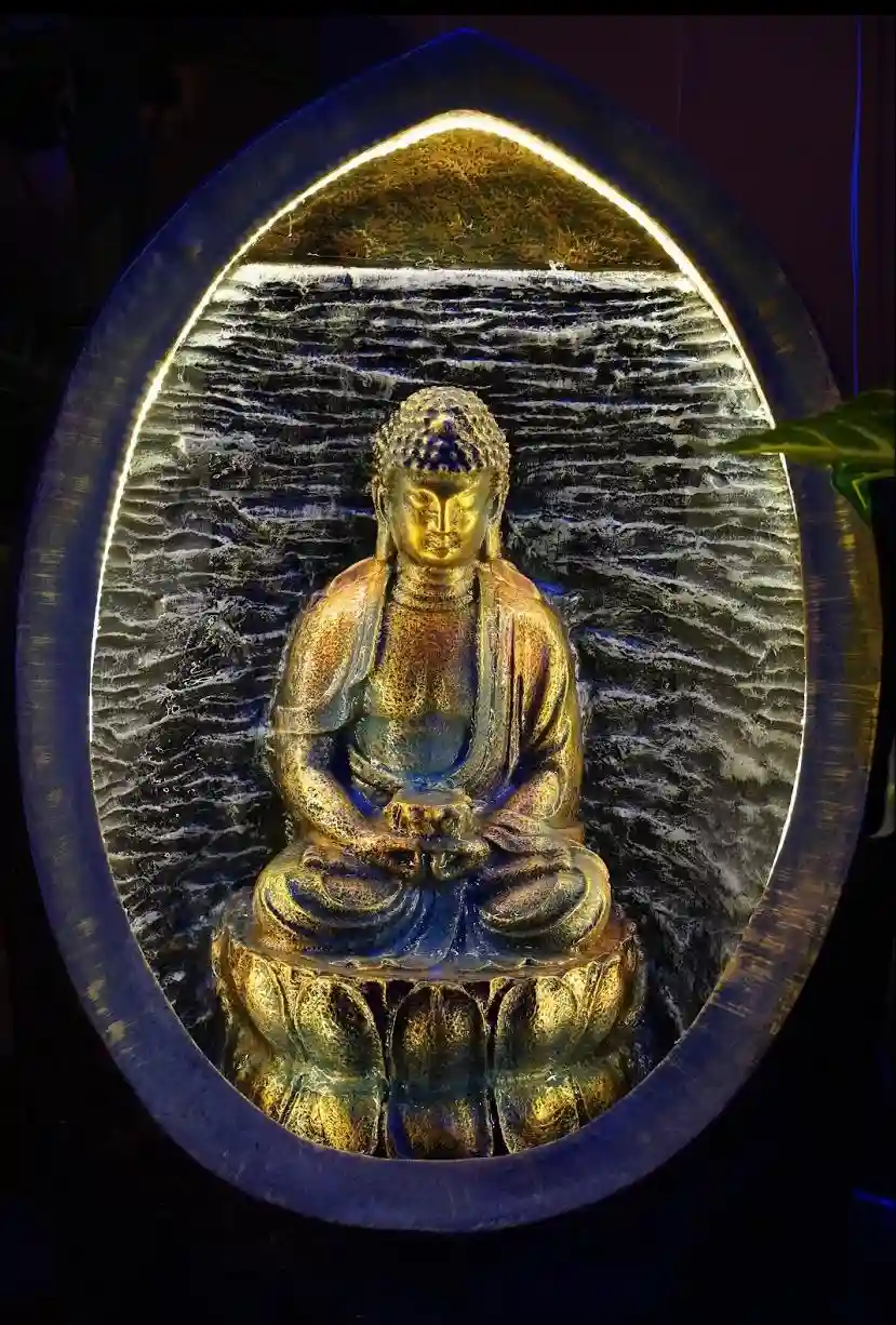 Golden Budhdha idol in Swan Spa